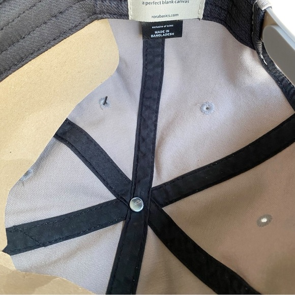 Rora Gray NWT Baseball Cap - Picture 7 of 10